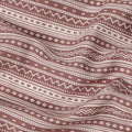 Pink Stripe Cotton Lawn Printed Fabric 110cm India