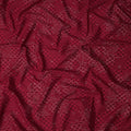Red Geometric Cotton Lawn Printed Fabric 110cm India