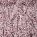 Purple Abstract Cotton Lawn Printed Fabric 110cm India