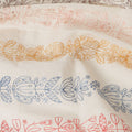 Multicolor Stripe Cotton Voile Fabric 110cm India