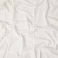 White Sequin Synthetic Polyester Fabric 110cm | Indian Fabric