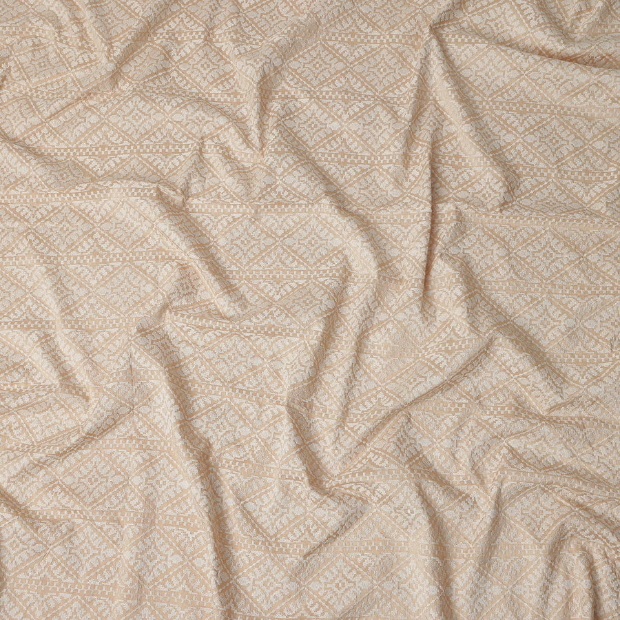 Beige geometric Fabric 150cm | Regal Fabrics