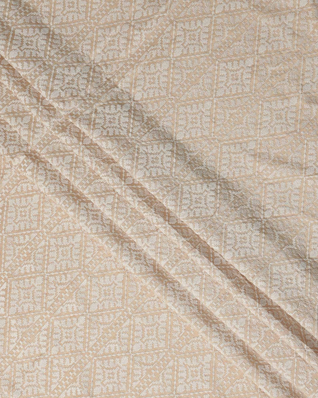 Beige geometric Fabric 150cm | Regal Fabrics