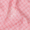 Pink Checks Cotton Voile Fabric 110cm India