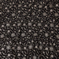 Black floral Fabric 150cm | Regal Fabrics