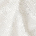 Ivory White Pure Tussar Silk Fabric 110cm