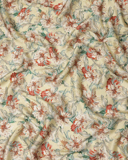 Multicolor Viscose Modal Satin Fabric 110cm – Buy Online