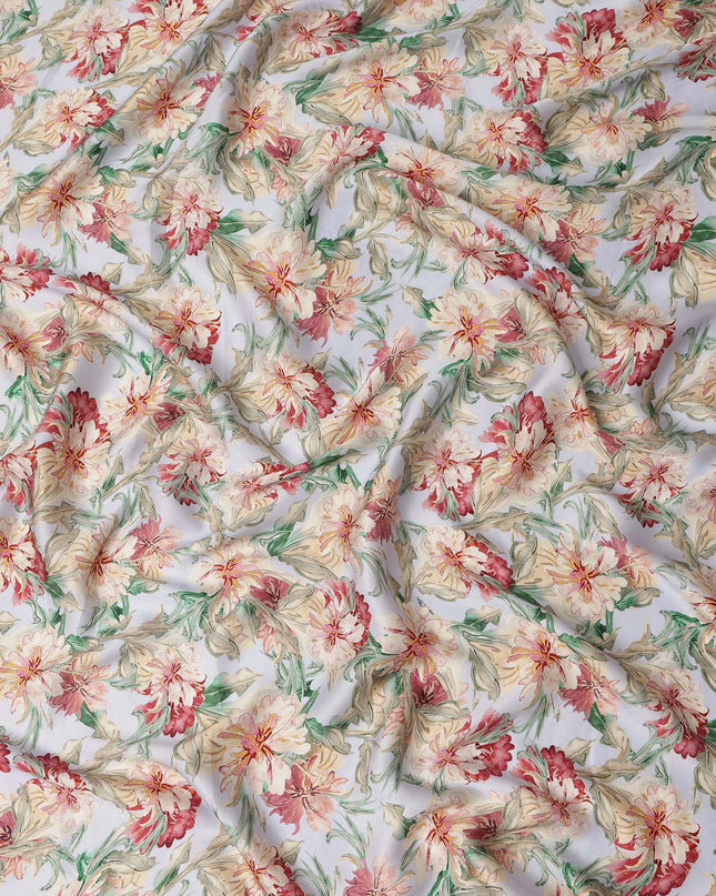 Multicolor Viscose Modal Satin Fabric 110cm – Buy Online