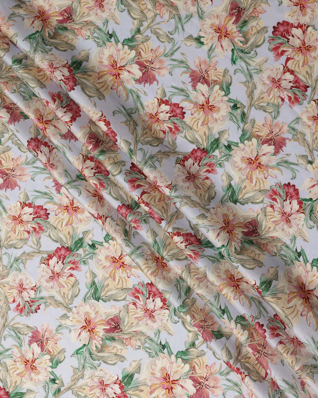 Multicolor Viscose Modal Satin Fabric 110cm – Buy Online