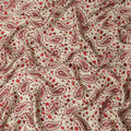 Red Viscose Modal Satin Fabric 110cm – Buy Online