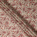 Red Viscose Modal Satin Fabric 110cm – Buy Online