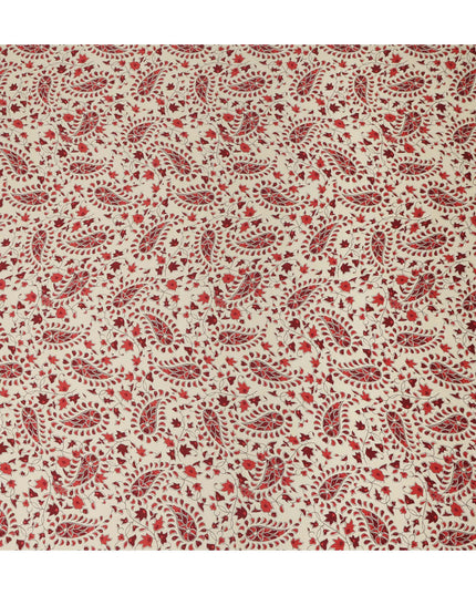 Red Viscose Modal Satin Fabric 110cm – Buy Online