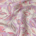 Pink Viscose Modal Satin Fabric 110cm – Buy Online