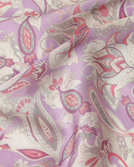 Pink Viscose Modal Satin Fabric 110cm – Buy Online