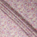 Pink Viscose Modal Satin Fabric 110cm – Buy Online