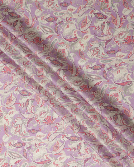 Pink Viscose Modal Satin Fabric 110cm – Buy Online