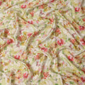 Multicolor Viscose Modal Satin Fabric 110cm – Buy Online