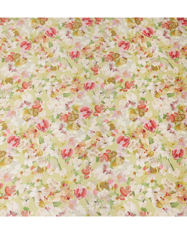 Multicolor Viscose Modal Satin Fabric 110cm – Buy Online