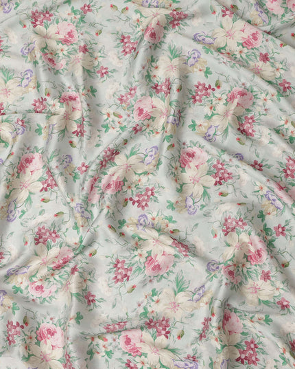 Pink Viscose Modal Satin Fabric 110cm – Buy Online