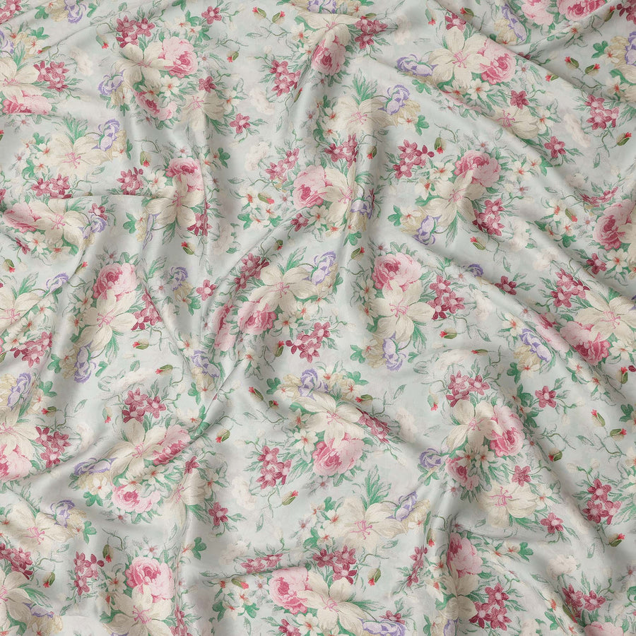 Pink Viscose Modal Satin Fabric 110cm – Buy Online
