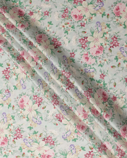 Pink Viscose Modal Satin Fabric 110cm – Buy Online
