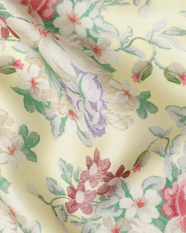Multicolor Viscose Modal Satin Fabric 110cm – Buy Online