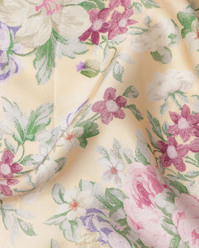 Multicolor Viscose Modal Satin Fabric 110cm – Buy Online