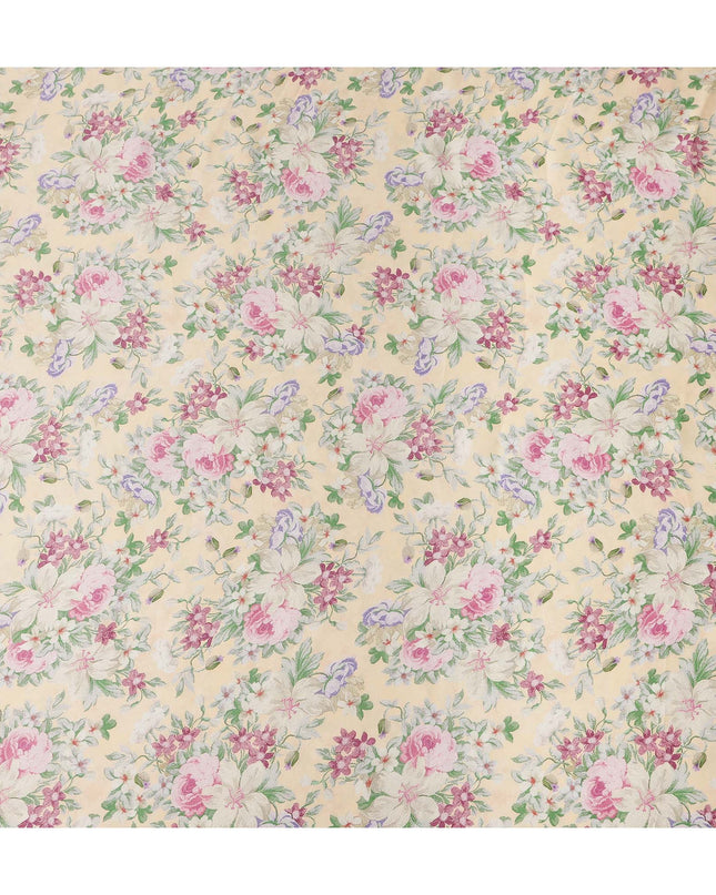 Multicolor Viscose Modal Satin Fabric 110cm – Buy Online
