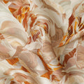 Brown Viscose Modal Satin Fabric 110cm – Buy Online
