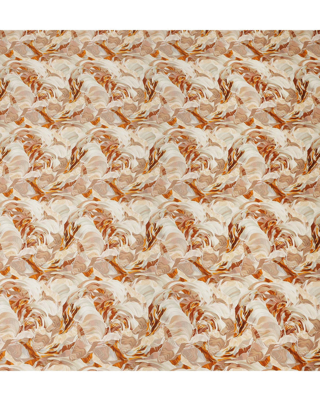 Brown Viscose Modal Satin Fabric 110cm – Buy Online