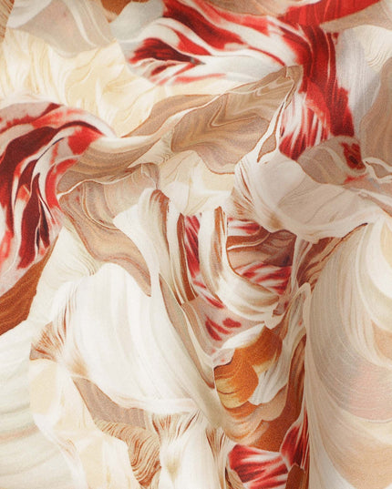 Brown Viscose Modal Satin Fabric 110cm – Buy Online