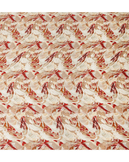 Brown Viscose Modal Satin Fabric 110cm – Buy Online