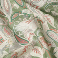 Green Viscose Modal Satin Fabric 110cm – Buy Online