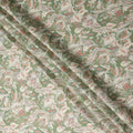Green Viscose Modal Satin Fabric 110cm – Buy Online