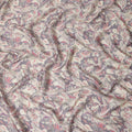 Grey Viscose Modal Satin Fabric 110cm – Buy Online