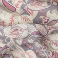 Grey Viscose Modal Satin Fabric 110cm – Buy Online
