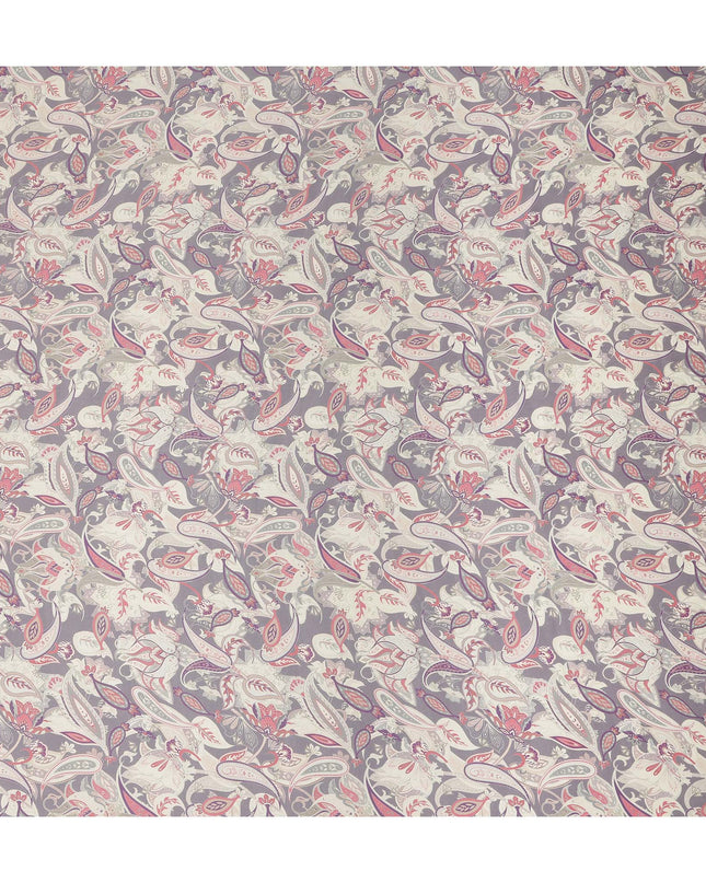 Grey Viscose Modal Satin Fabric 110cm – Buy Online