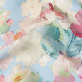 Blue Viscose Modal Satin Fabric 110cm – Buy Online
