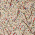 Beige Viscose Crepe Fabric 110cm – Buy Online