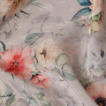 Grey Viscose Crepe Fabric 110cm – Buy Online