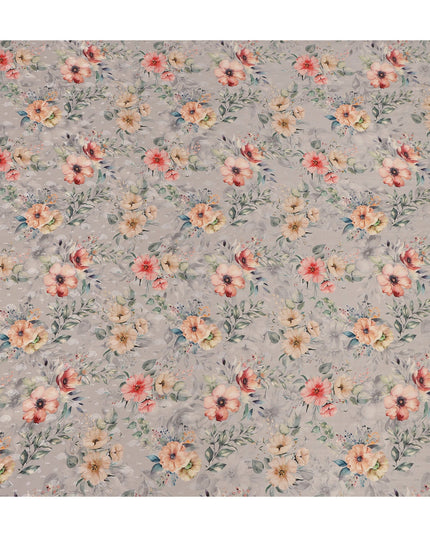 Grey Viscose Crepe Fabric 110cm – Buy Online