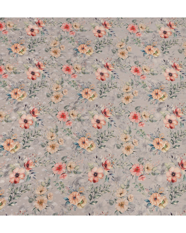 Grey Viscose Crepe Fabric 110cm – Buy Online