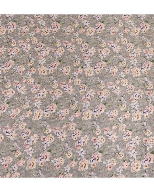 Grey Viscose Crepe Fabric 110cm – Buy Online