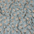 Blue Viscose Crepe Fabric 110cm – Buy Online