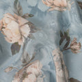 Blue Viscose Crepe Fabric 110cm – Buy Online