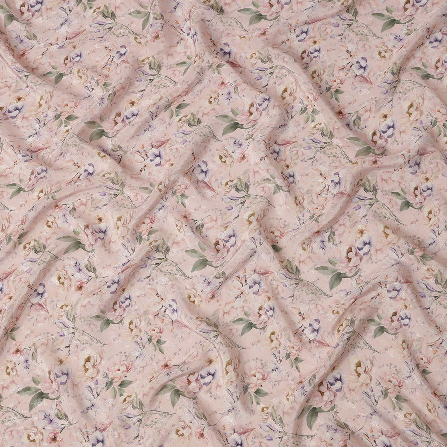 Pink Viscose Crepe Fabric 110cm – Buy Online