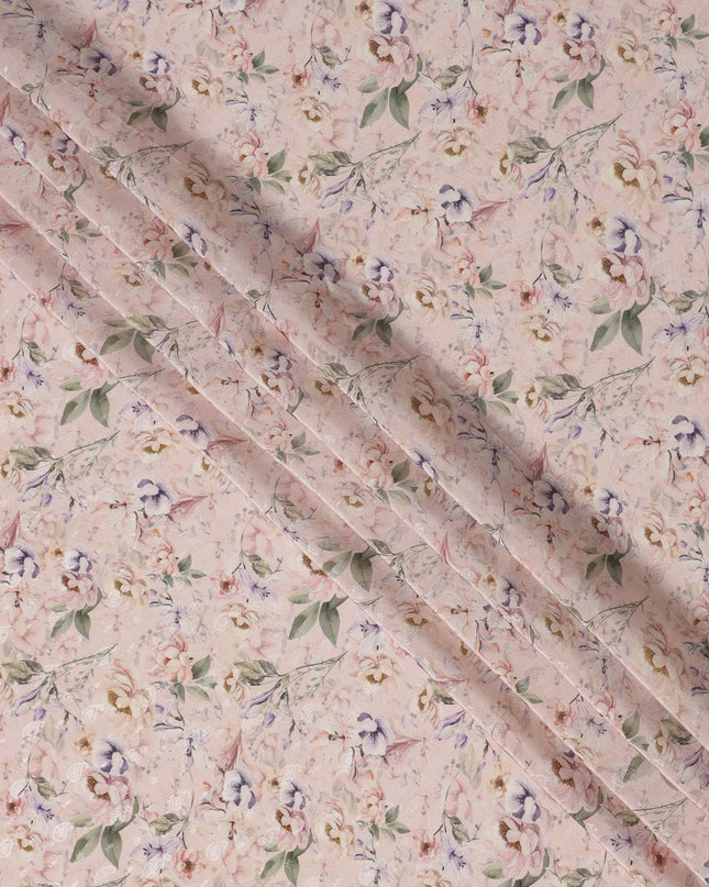 Pink Viscose Crepe Fabric 110cm – Buy Online
