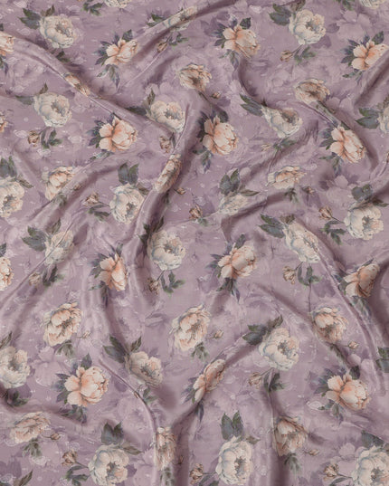 Purple Viscose Crepe Fabric 110cm – Buy Online