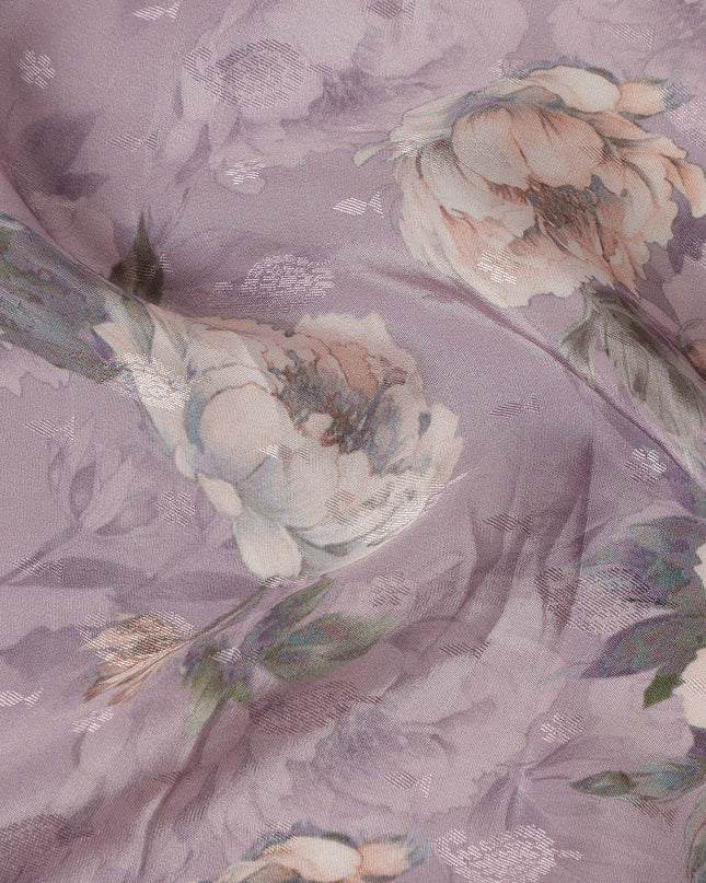 Purple Viscose Crepe Fabric 110cm – Buy Online