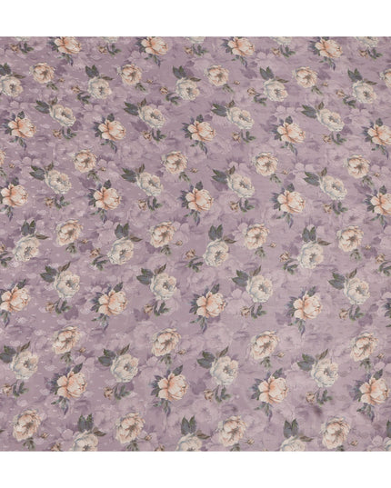 Purple Viscose Crepe Fabric 110cm – Buy Online